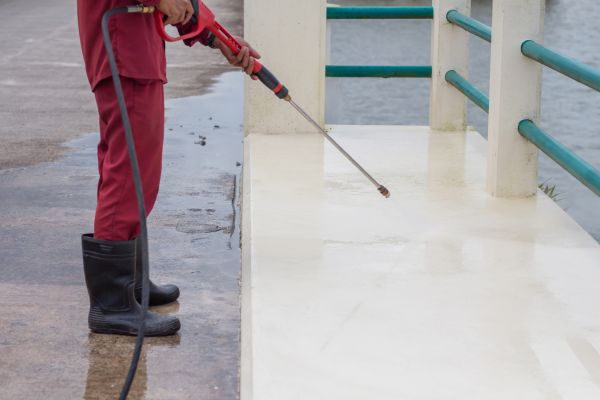 Industrial Concrete Cleaning in Sylvania
