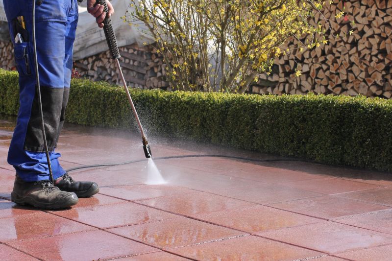 Patio Concrete Cleaning