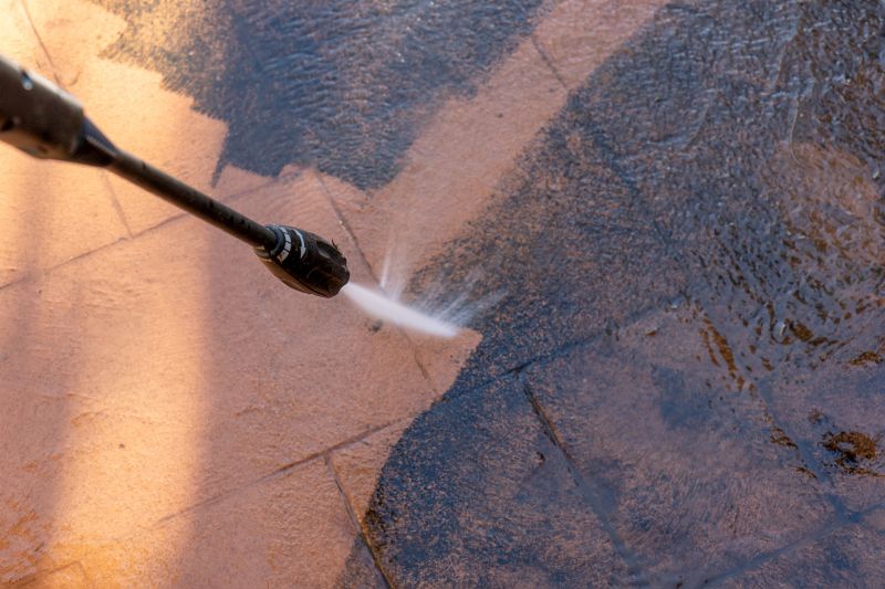 Power Washing Equipment in Action